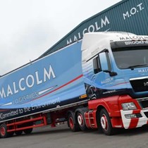Malcolm Group - Logistics Lorry